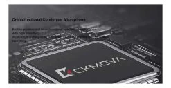 CKMOVA LCM6LD Dual-head Lavalier Microphone For IOS Lightning Devices -Music Equipment Store CKM LCM6LD 5