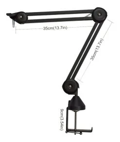 CKMOVA SAS-2 Desk Mountable Professional Broadcast Boom Arm Stand -Music Equipment Store CKM SAS 2 4