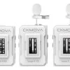 CKMOVA VOCAL X V2 2.4Ghz Ultra-Compact Dual-Channel Wireless Microphone - White 2 CKMOVA VOCAL X V2 2.4Ghz Ultra-Compact Dual-Channel Wireless Microphone - White -Music Equipment Store CKM Vocal X V2 W