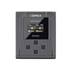 COMICA BoomX-U Mini UHF Wireless Dual Microphone System -Music Equipment Store CM CVM BoomX U 2