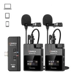COMICA BoomX-UC2 Digital Wireless Microphone System - USB-C