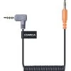 COMICA CVM-D-SPX 3.5mm TRS To TRRS Coiled Audio Cable Adapter -Music Equipment Store CM CVM D SPX