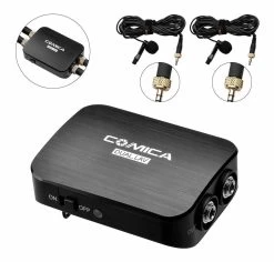 COMICA CVM-D03 Stereo Lavalier Microphone System