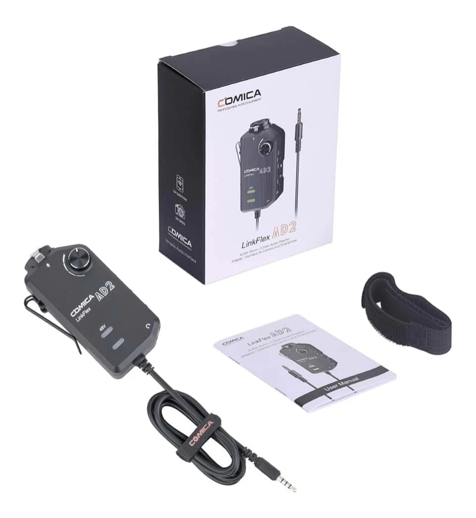 Comica LinkFlex AD2 Single-Channel Microphone And Guitar Interface 6 Comica LinkFlex AD2 Single-Channel Microphone And Guitar Interface - Image 4