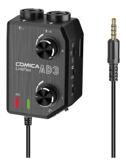 Comica LINKFLEX-AD3 Dual-Channel Microphone And Guitar Interface