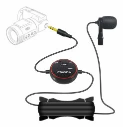 COMICA CVM-V03 Lavalier Microphone For Camera, Gopro, And Smartphones