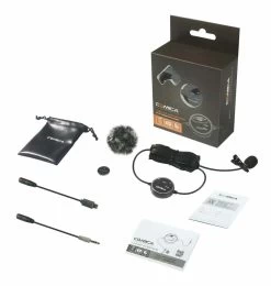 COMICA CVM-V03 Lavalier Microphone For Camera, Gopro, And Smartphones -Music Equipment Store CM CVM V03 S 4