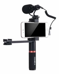 COMICA CVM-VM10-K4 Microphone With Clamp Handle And Connecting Rod