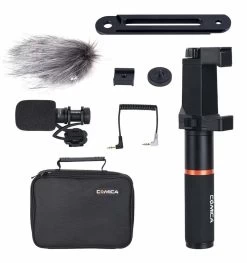 COMICA CVM-VM10-K4 Microphone With Clamp Handle And Connecting Rod -Music Equipment Store CM CVM VM10 K4 4