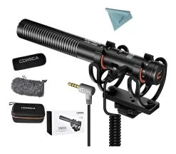 COMICA VM20 Super Cardioid Condenser Shotgun Microphone