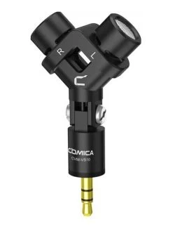 Comica CVM-VS10 Stereo Microphone For Smartphone And GoPro