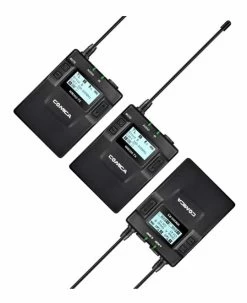 COMICA CVM-WM300 Portable Dual Wireless Microphone System - Dual Lavalier 10 COMICA CVM-WM300 Portable Dual Wireless Microphone System - Dual Lavalier -Music Equipment Store CM CVM WM300A 2