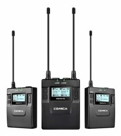COMICA CVM-WM300 Portable Dual Wireless Microphone System - Dual Lavalier 11 COMICA CVM-WM300 Portable Dual Wireless Microphone System - Dual Lavalier -Music Equipment Store CM CVM WM300A 3