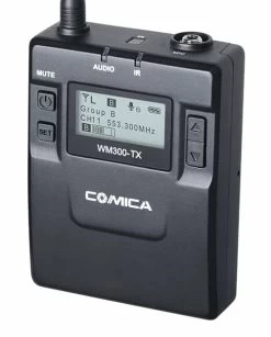 COMICA CVM-WM300 Portable Dual Wireless Microphone System - Handheld, Lavalier -Music Equipment Store CM CVM WM300B 2