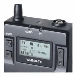 COMICA CVM-WM300 Portable Dual Wireless Microphone System - Handheld, Lavalier -Music Equipment Store CM CVM WM300B 4