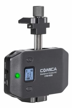 COMICA CVM-WS50 Smartphone Wireless Microphone System - Inc. Lavalier Mic 11 COMICA CVM-WS50 Smartphone Wireless Microphone System - Inc. Lavalier Mic -Music Equipment Store CM CVM WS50B 3