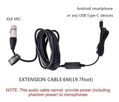 COMICA XLR-UC XLR Female To USB-C Interface Audio Cable Adapter -Music Equipment Store CM CVM XLR UC 2