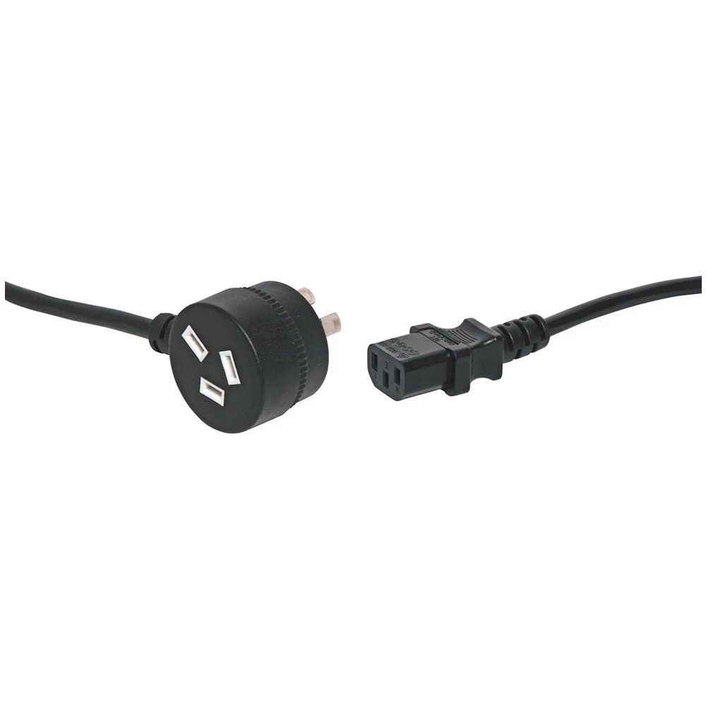 Connex IEC-LEADPB Cord With Piggy Back - 2m 3 Connex IEC-LEADPB Cord With Piggy Back - 2m