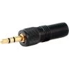 Cable Techniques CT-3.5TRS-K 3.5mm TRS Locking Connector - Black -Music Equipment Store CT 3.5TRS K