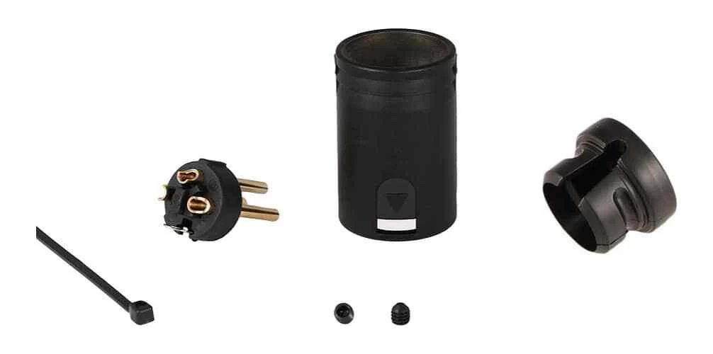 Cable Techniques CT-BX3M-K Low-Profile Right Angle Male XLR Connector - Black 6 Cable Techniques CT-BX3M-K Low-Profile Right Angle Male XLR Connector - Black - Image 4