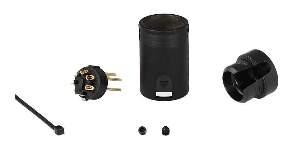 Cable Techniques CT-BX5M-K Low-Profile Right Angle Male 5-Pin XLR Connector 7 Cable Techniques CT-BX5M-K Low-Profile Right Angle Male 5-Pin XLR Connector - Image 5