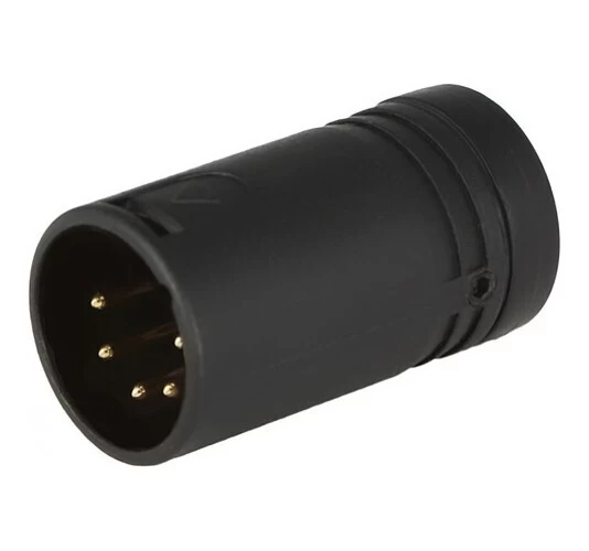 Cable Techniques CT-BX5M-K Low-Profile Right Angle Male 5-Pin XLR Connector 3 Cable Techniques CT-BX5M-K Low-Profile Right Angle Male 5-Pin XLR Connector