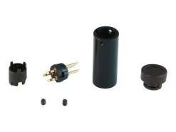 Cable Techniques CT-LPS-3M-K Low-Profile Right Angle 3-pin Male Mini XLR - Black -Music Equipment Store CT LPS 3M K 3