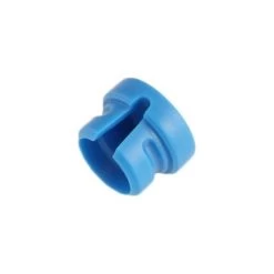 Cable Techniques Lo-Pro Connector Cap For Right Angle Low-Profile XLR Connectors - Blue