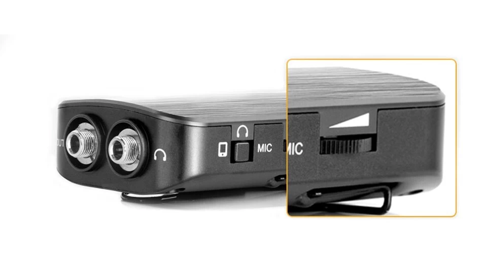 Comica CVM-D03-STC Dual Head Detachable Rechargeable Lavalier Microphone 5 Comica CVM-D03-STC Dual Head Detachable Rechargeable Lavalier Microphone - Image 3