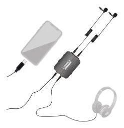 Comica CVM-D03-STC Dual Head Detachable Rechargeable Lavalier Microphone 10 Comica CVM-D03-STC Dual Head Detachable Rechargeable Lavalier Microphone -Music Equipment Store CVM D03 STC 3