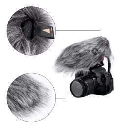 Comica CVM-MF2 Microphone Furry Windscreen For CVM-V30 LITE 7 Comica CVM-MF2 Microphone Furry Windscreen For CVM-V30 LITE -Music Equipment Store CVM MF2 2