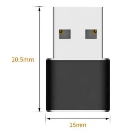 Comica OTG USB-C Female To USB-A Male Adapter 9 Comica OTG USB-C Female To USB-A Male Adapter -Music Equipment Store CVM USBC A 3