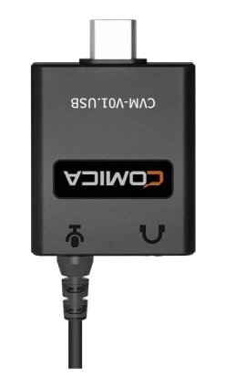 Comica USB Type-C Omnidirectional Lavalier Microphone -Music Equipment Store CVM V01 USB 5