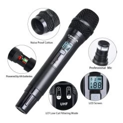 COMICA WM200/300HTX UHF Wireless Hand-Held Microphone 10 COMICA WM200/300HTX UHF Wireless Hand-Held Microphone -Music Equipment Store CVM WM300HTX 2