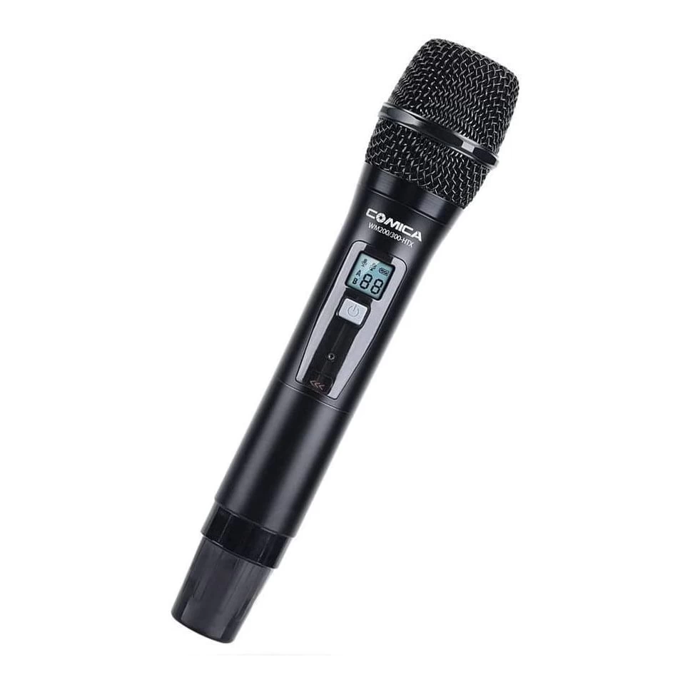 COMICA WM200/300HTX UHF Wireless Hand-Held Microphone