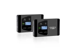 COMICA WS60 UHF Mini Wireless Microphone With Dual-Transmitters And One Receiver -Music Equipment Store CVM WS60 4