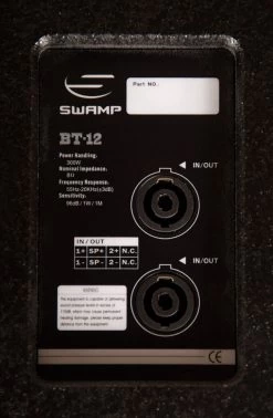 SWAMP BT-12 - 2-way Passive 12" PA Speaker - 300W RMS - Type-B -Music Equipment Store DE BT 12 B 3