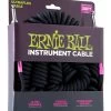 Ernie Ball Instrument Cable - Coiled Straight / Straight - 10m -Music Equipment Store EB 6044