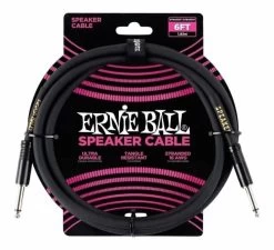 Ernie Ball 6072 6' Straight / Straight Speaker Cable