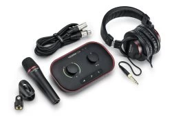 Focusrite Vocaster One Studio Podcasting Recording Interface