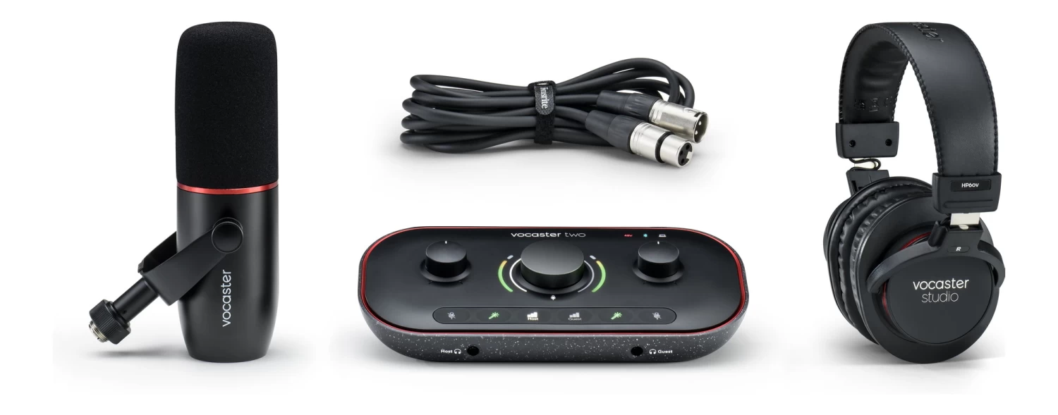 Focusrite Vocaster Two Studio Podcasting Recording Interface 6 Focusrite Vocaster Two Studio Podcasting Recording Interface - Image 4