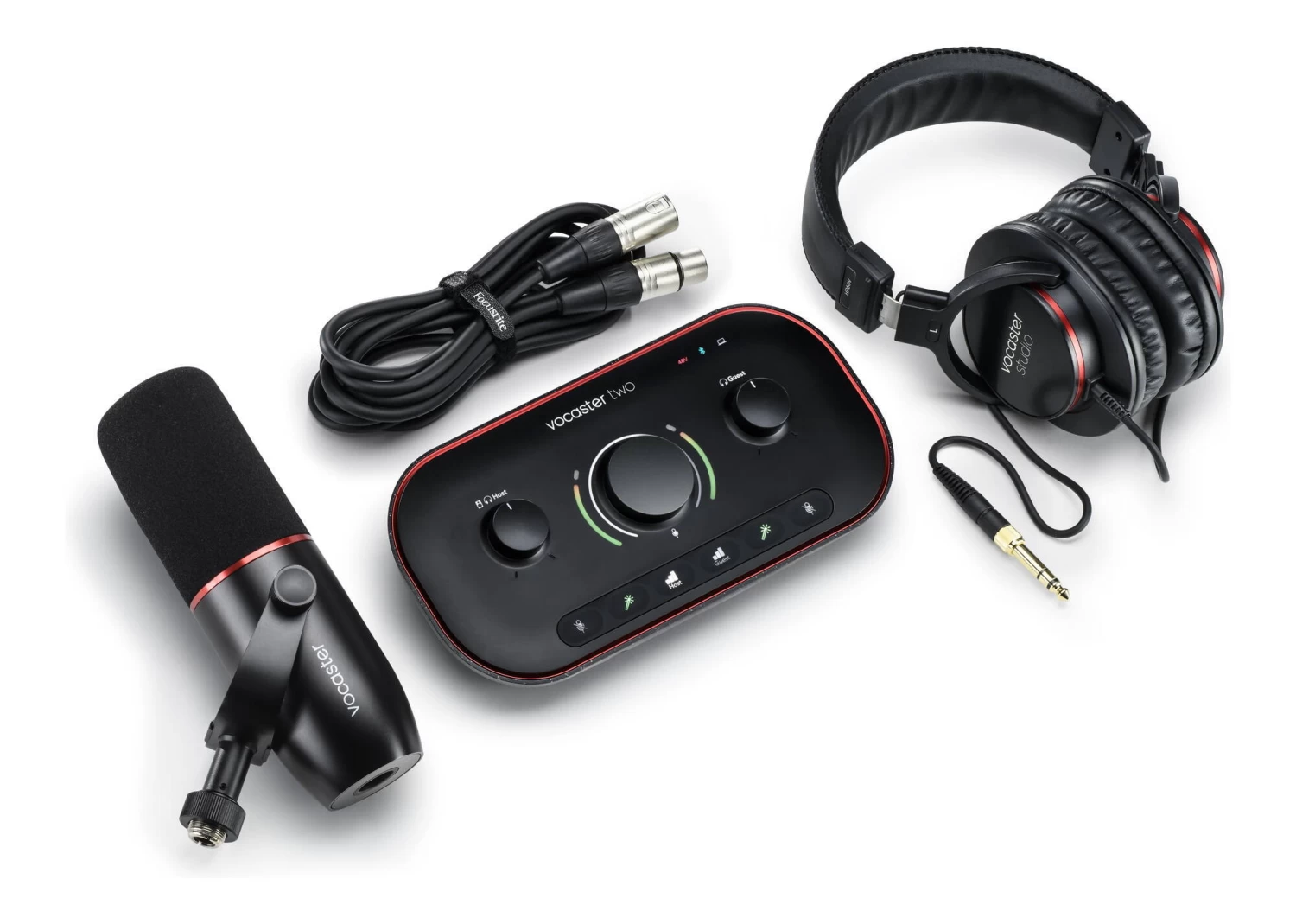 Focusrite Vocaster Two Studio Podcasting Recording Interface 3 Focusrite Vocaster Two Studio Podcasting Recording Interface