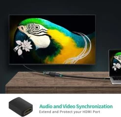 UGREEN 20107 HDMI Extended Adapter Female To Female Coupler -Music Equipment Store GC 20107 2