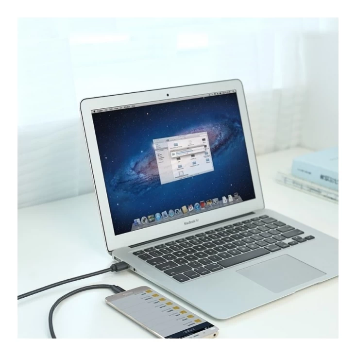 UGREEN 20884 USB 3.0 To USB-C Cable - Black - 2m 5 UGREEN 20884 USB 3.0 To USB-C Cable - Black - 2m - Image 3