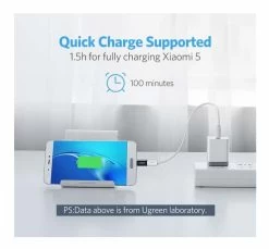 UGREEN Micro USB 5pin To Type C USB 3.1 Male Adapter - White -Music Equipment Store GC 30154 3