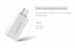 UGREEN USB 3.1 Type C Superspeed Male To USB 3.0 Type A Female Adapter 13 UGREEN USB 3.1 Type C Superspeed Male To USB 3.0 Type A Female Adapter -Music Equipment Store GC 30155 5