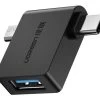UGREEN 30453 2-in-1 USB-C Micro USB OTG Adapter -Music Equipment Store GC 30453