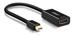 UGREEN 40360 4K Mini DisplayPort To HDMI Adapter - Black