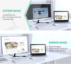 UGREEN 40360 4K Mini DisplayPort To HDMI Adapter - Black -Music Equipment Store GC 40360 3