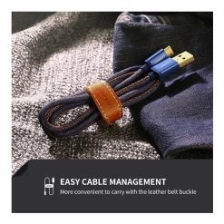 UGREEN Premium Micro USB To USB 2.0 Type A Cable Braided Jacket - BLUE - 1m -Music Equipment Store GC 40397 5